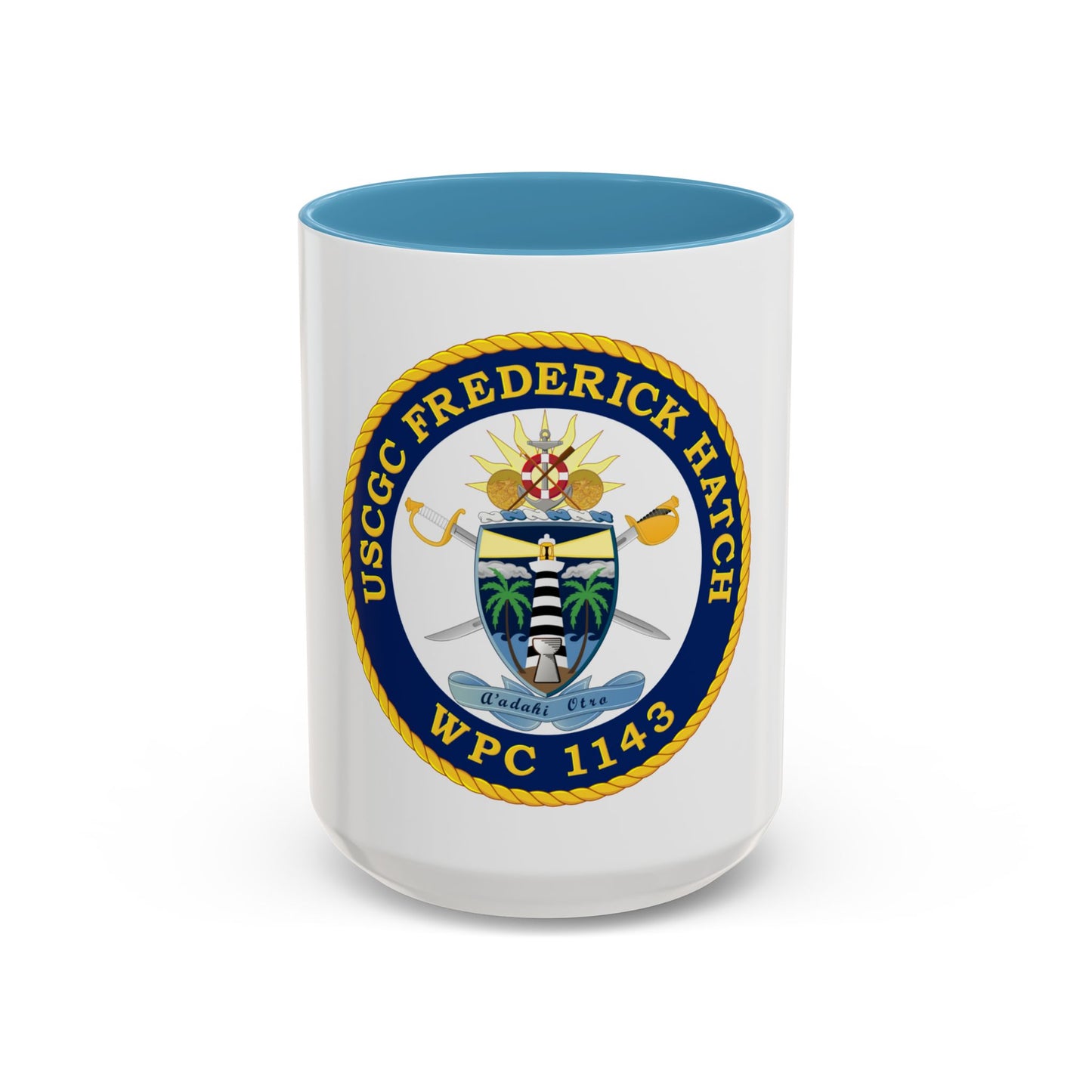 USCGC Frederick Hatch WPC 1143 (U.S. Coast Guard) Accent Coffee Mug