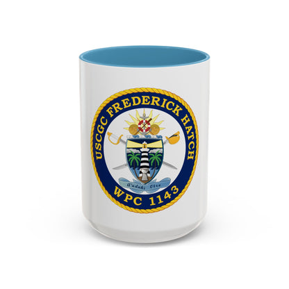 USCGC Frederick Hatch WPC 1143 (U.S. Coast Guard) Accent Coffee Mug