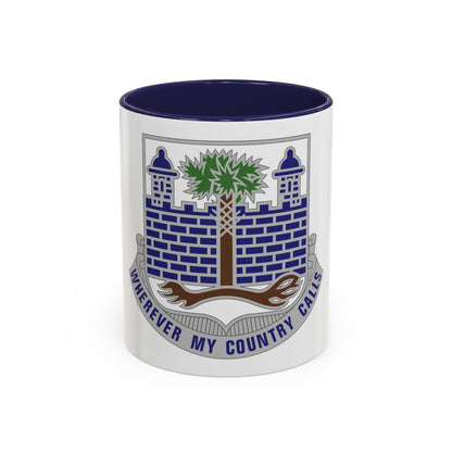 118th Infantry Regiment (U.S. Army) Accent Coffee Mug