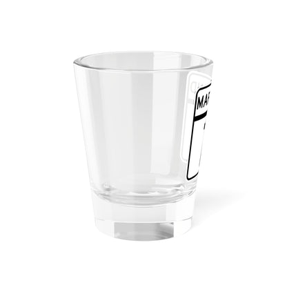 MD Route 11 (Maryland) (Road Sign) Shot Glass 1.5oz