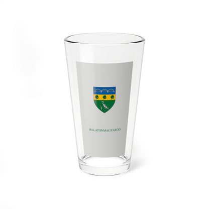 Flag of Balatonmagyarod (Hungary) Pint Glass 16oz