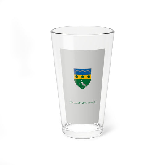 Flag of Balatonmagyarod (Hungary) Pint Glass 16oz