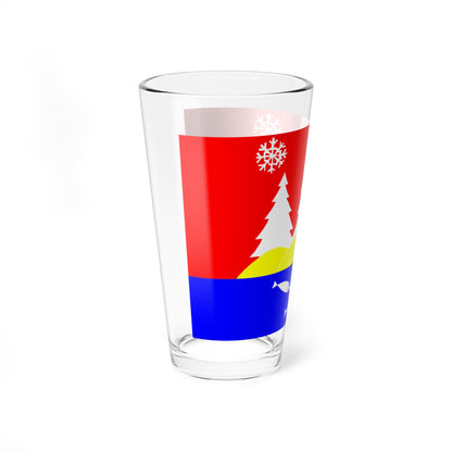 Flag toxovo Leningrad oblast (Russia) Pint Glass 16oz
