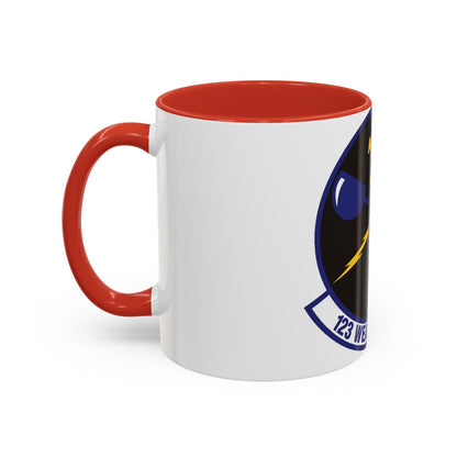 123d Weather Flight (U.S. Air Force) Accent Coffee Mug