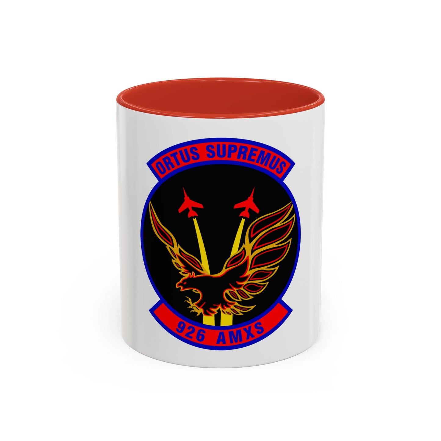 926 Aircraft Maintenance Squadron AFRC (U.S. Air Force) Accent Coffee Mug