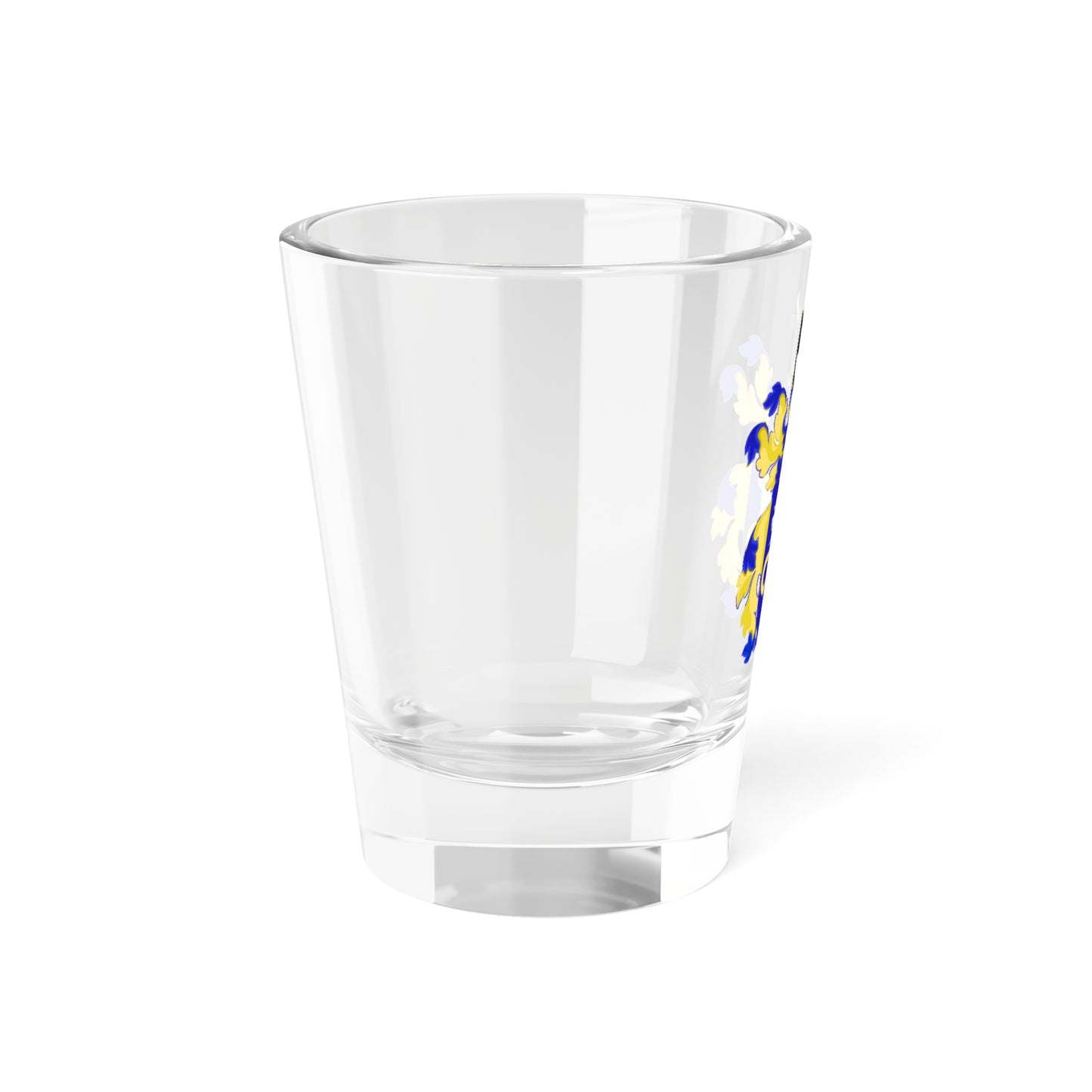 Coat of Arms of Henry Bull (United States) (Coat of Arms) Shot Glass 1.5oz
