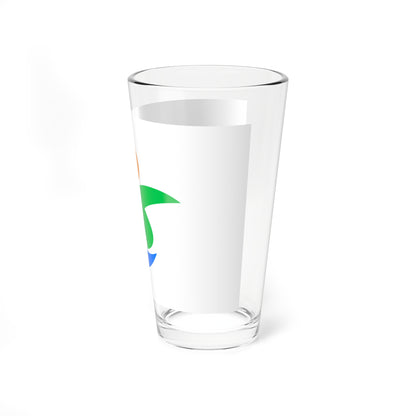 Flag of Sayo Hyogo (Japan) Pint Glass 16oz