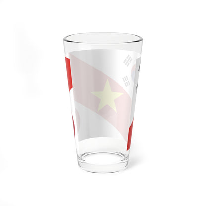 Flag Ceulemans Cup Korea-Vietnam-Japan (Japan) Pint Glass 16oz