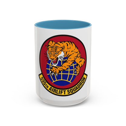 535th Airlift Squadron (U.S. Air Force) Accent Coffee Mug