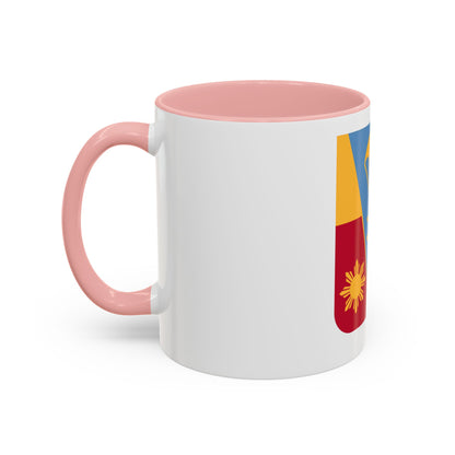 674th Airborne Field Artillery Battalion v2 (U.S. Army) Accent Coffee Mug