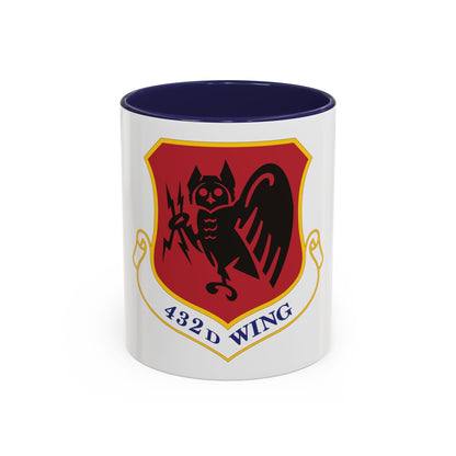 432d Wing (U.S. Air Force) Accent Coffee Mug