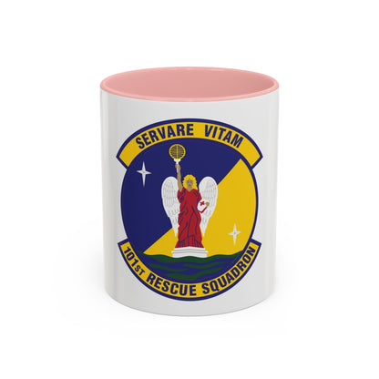 101st Rescue Squadron (U.S. Air Force) Accent Coffee Mug