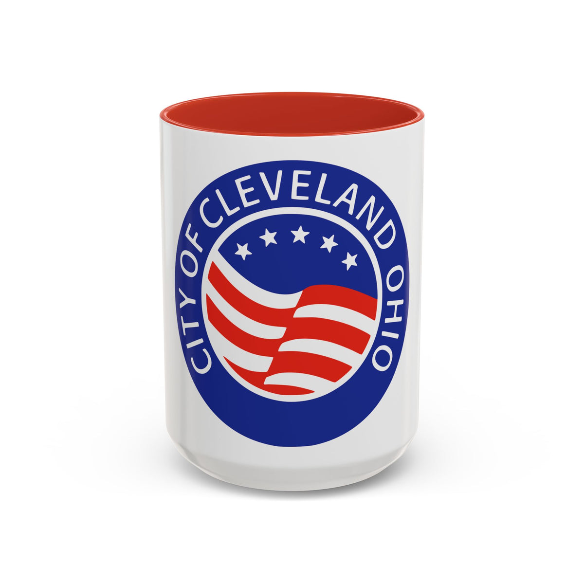 Seal of Cleveland Ohio - Accent Coffee Mug