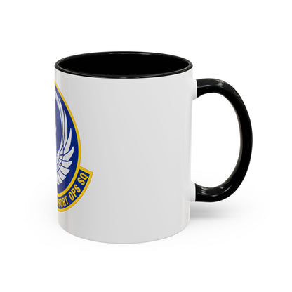 621 Mobility Support Operations Squadron AMC (U.S. Air Force) Accent Coffee Mug