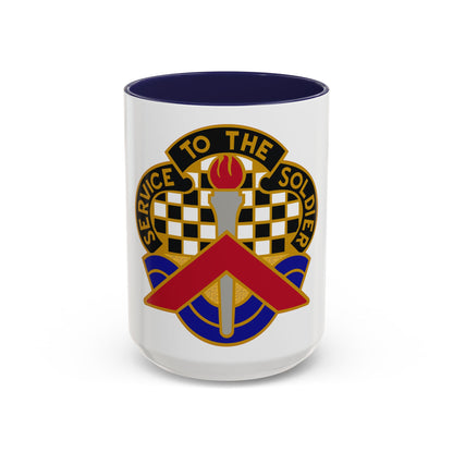 18 Personnel Services Battalion (U.S. Army) Accent Coffee Mug