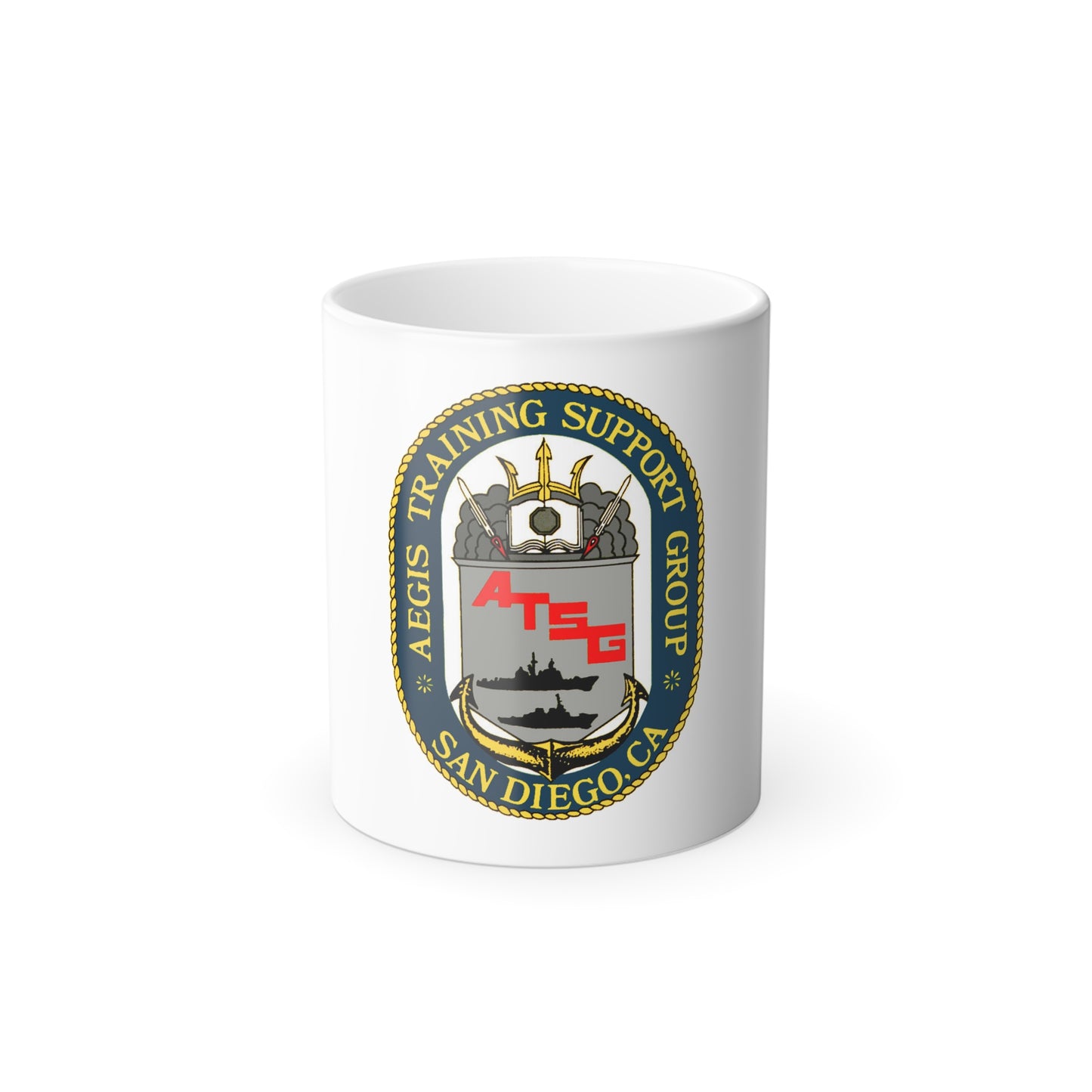 AEGIS Training Support Grp San Diego (U.S. Navy) Color Changing Mug 11oz