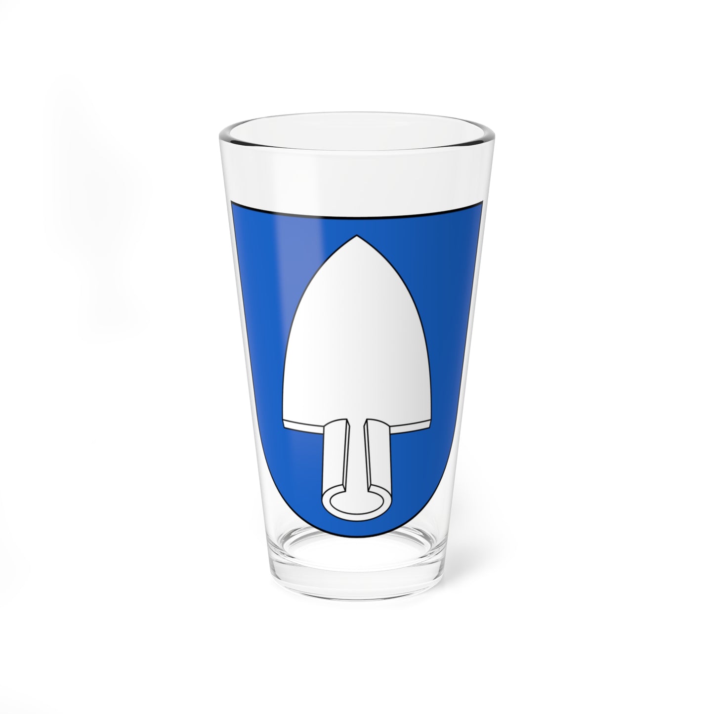 Däniken-blazon (Switzerland) (Coat of Arms) Pint Glass 16oz