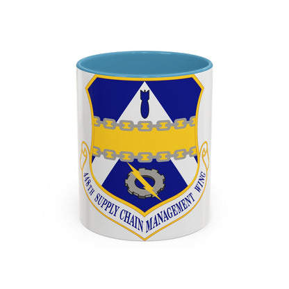 448th Supply Chain Managment Wing (U.S. Air Force) Accent Coffee Mug