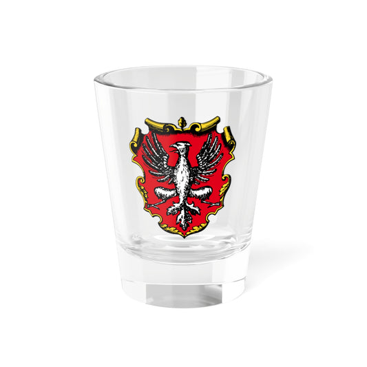 Herbarz Kaspra Niesieckiego Познанское (Lithuania) (Coat of Arms) Shot Glass 1.5oz