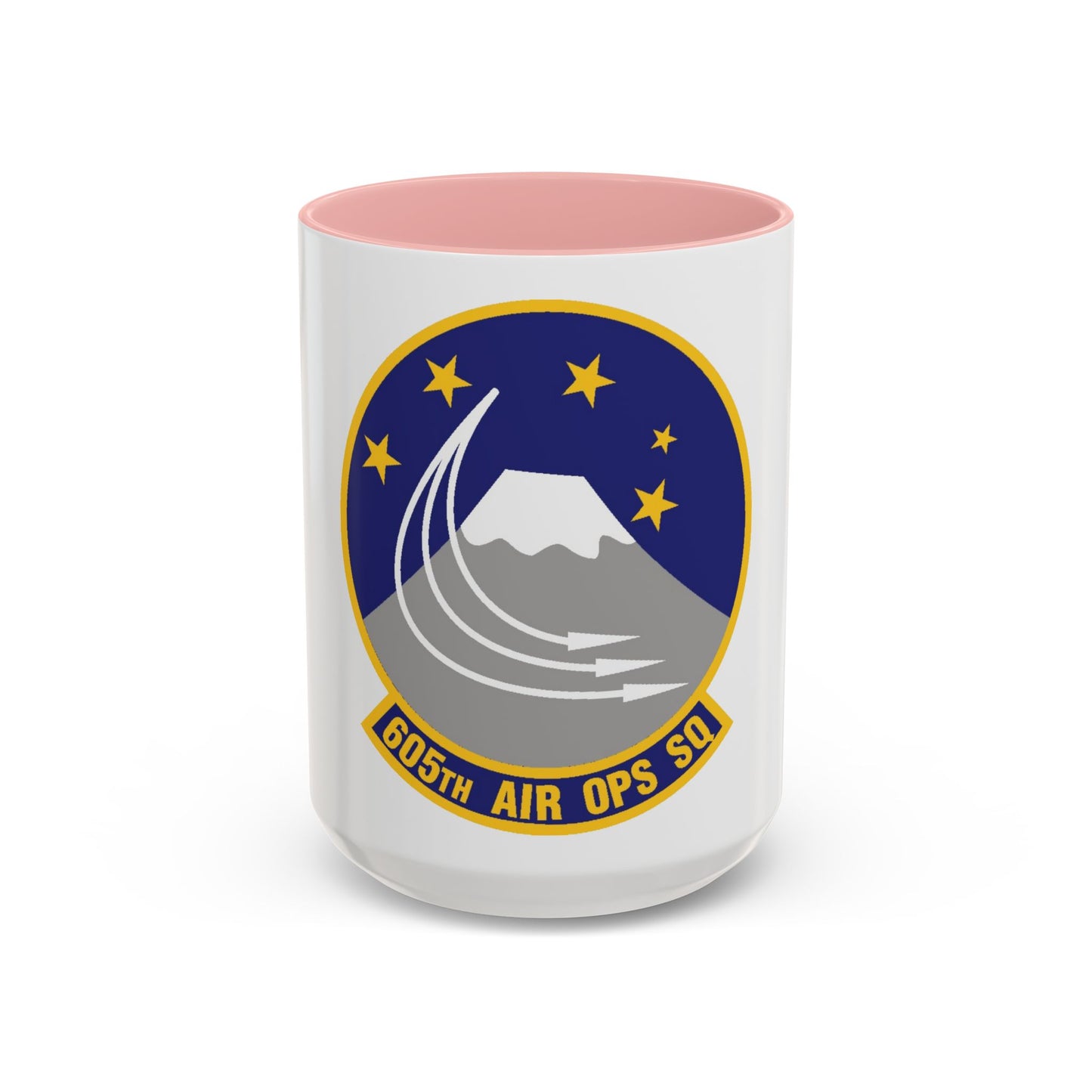 605th Air Operations Squadron (U.S. Air Force) Accent Coffee Mug