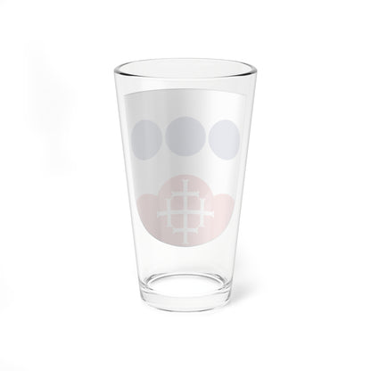 Kisa församling vapen (Sweden) (Coat of Arms) Pint Glass 16oz