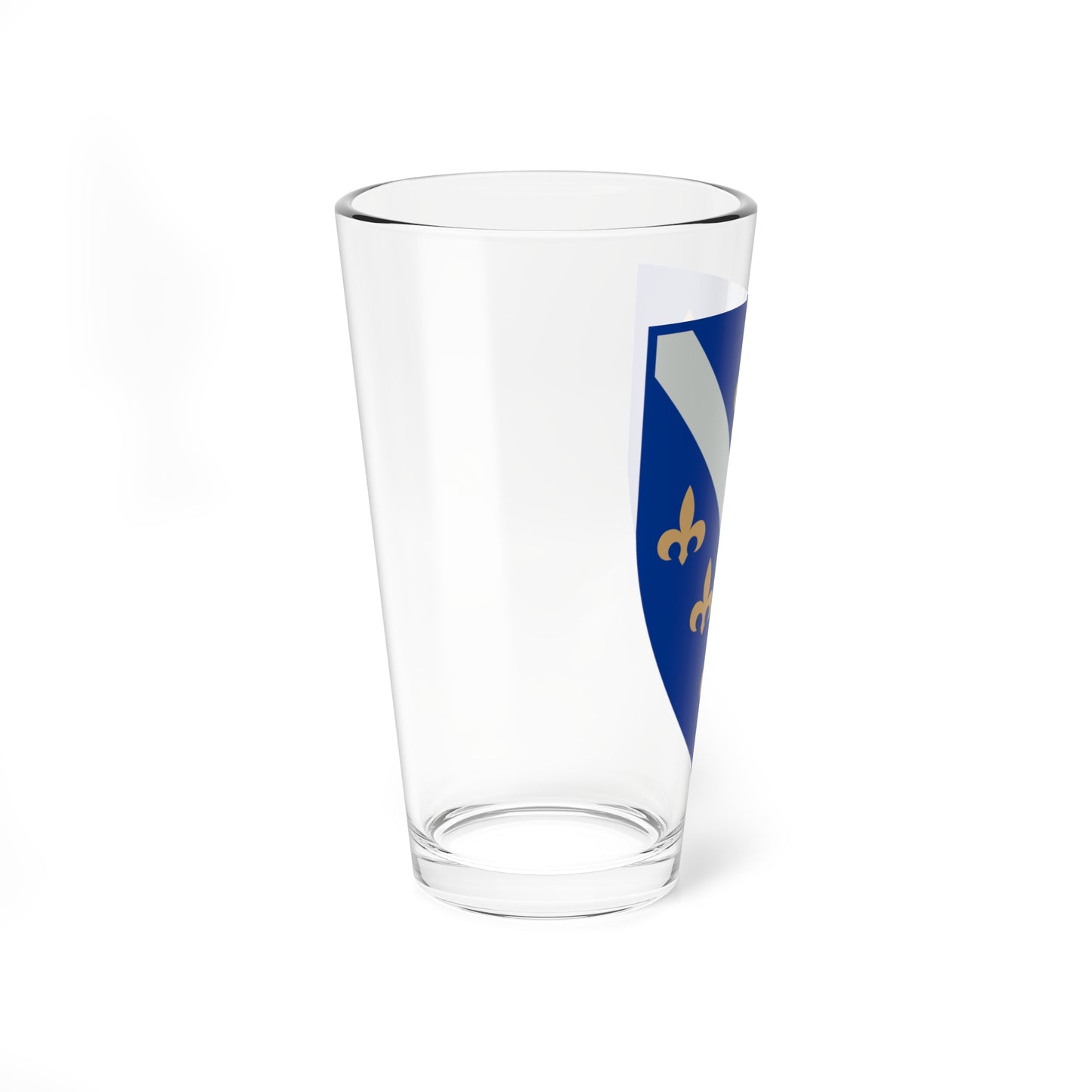 Unofficial version of the coat of arms of the Republic of Bosnia and Herzegovina 1992 - 1998 (Bosnia and Herzegovina) (Coat of Arms) Pint Glass 16oz
