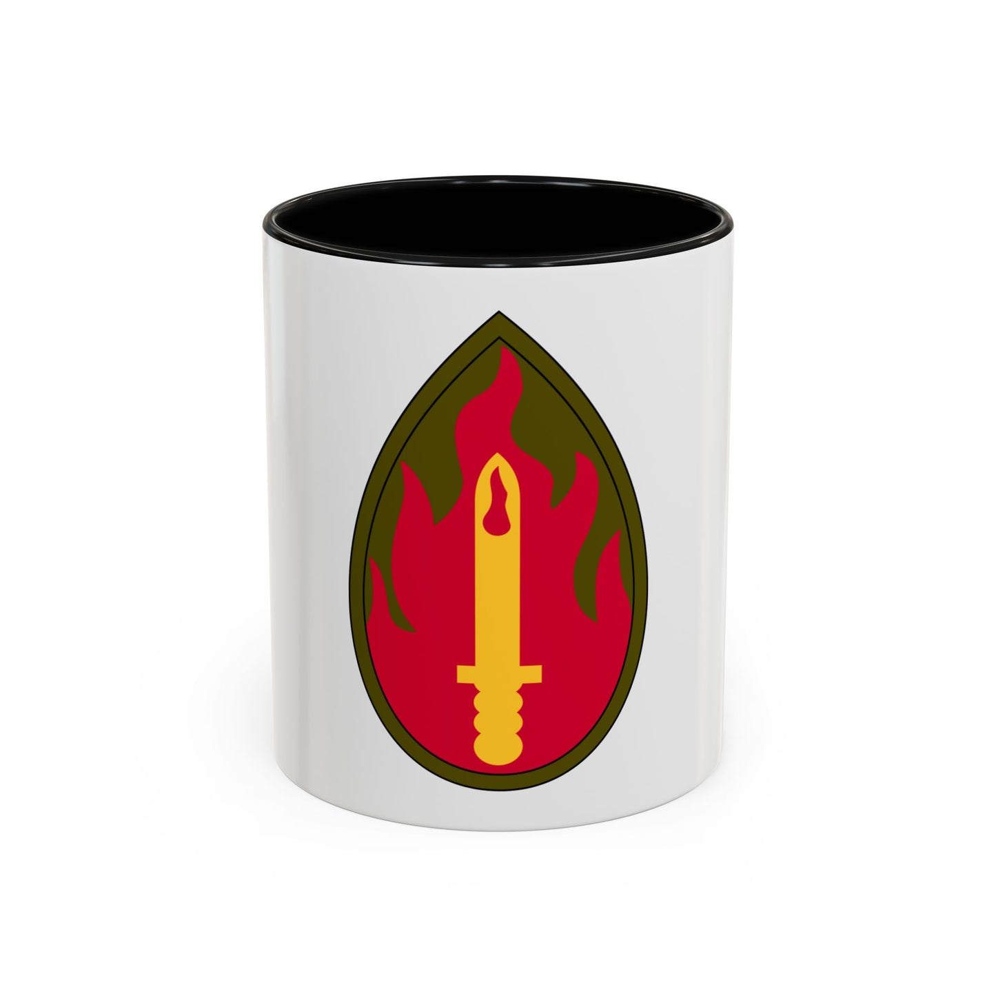 63rd Infantry Division SSI (U.S. Army) Accent Coffee Mug