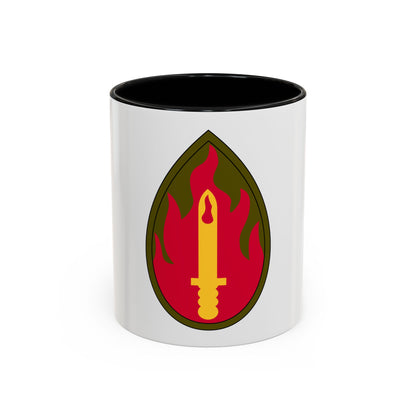63rd Infantry Division SSI (U.S. Army) Accent Coffee Mug