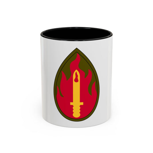 63rd Infantry Division SSI (U.S. Army) Accent Coffee Mug