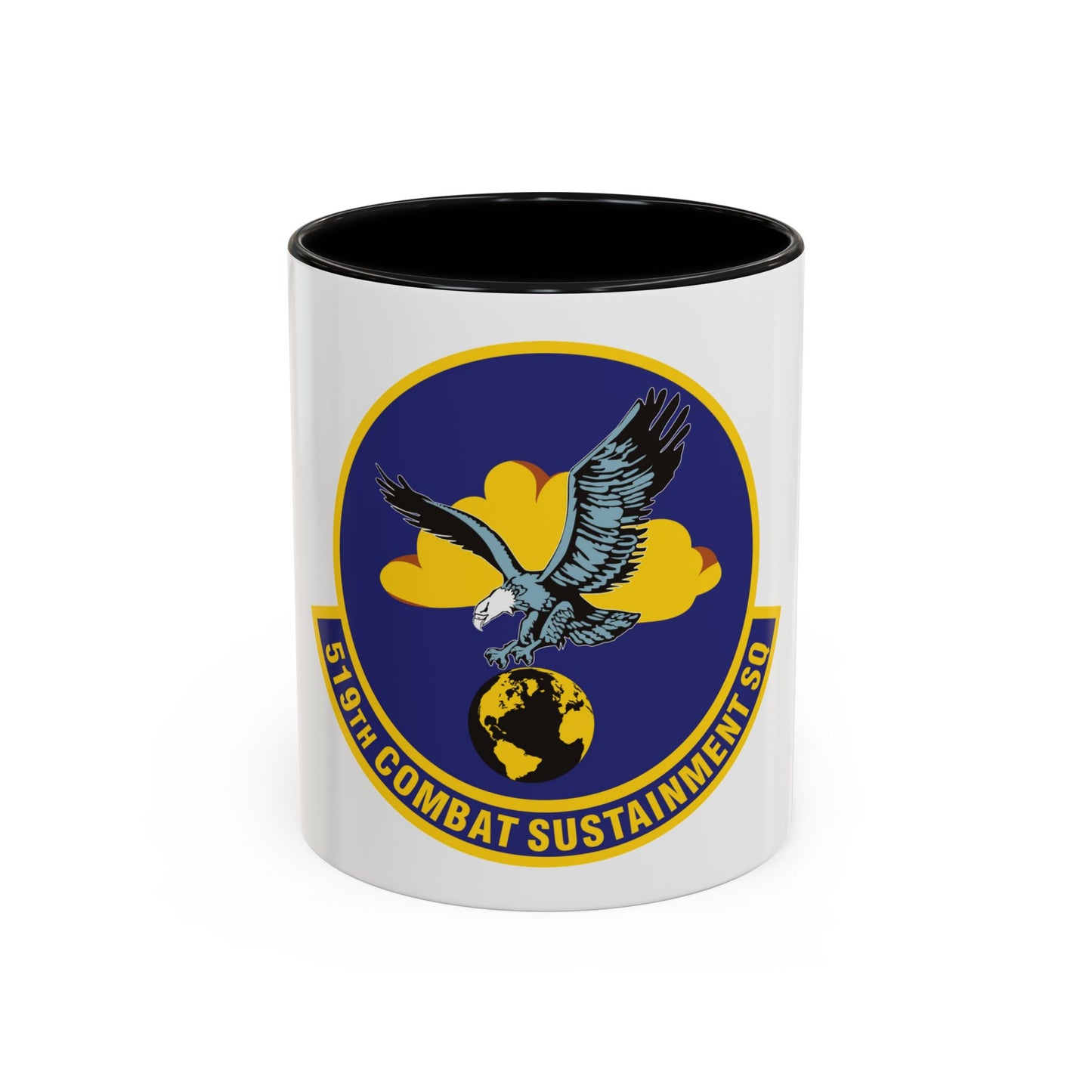 519th Combat Sustainment Squadron (U.S. Air Force) Accent Coffee Mug