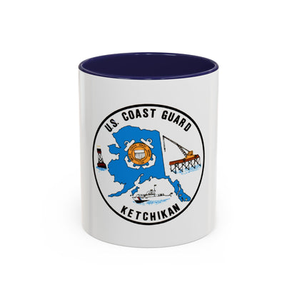 USCGC Planetree WLB 307 (U.S. Coast Guard) Accent Coffee Mug