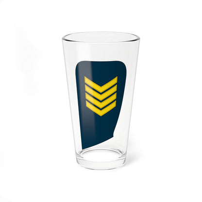 09 Lithuania Air Force STSG (Lithuania) (Military Rank) Pint Glass 16oz