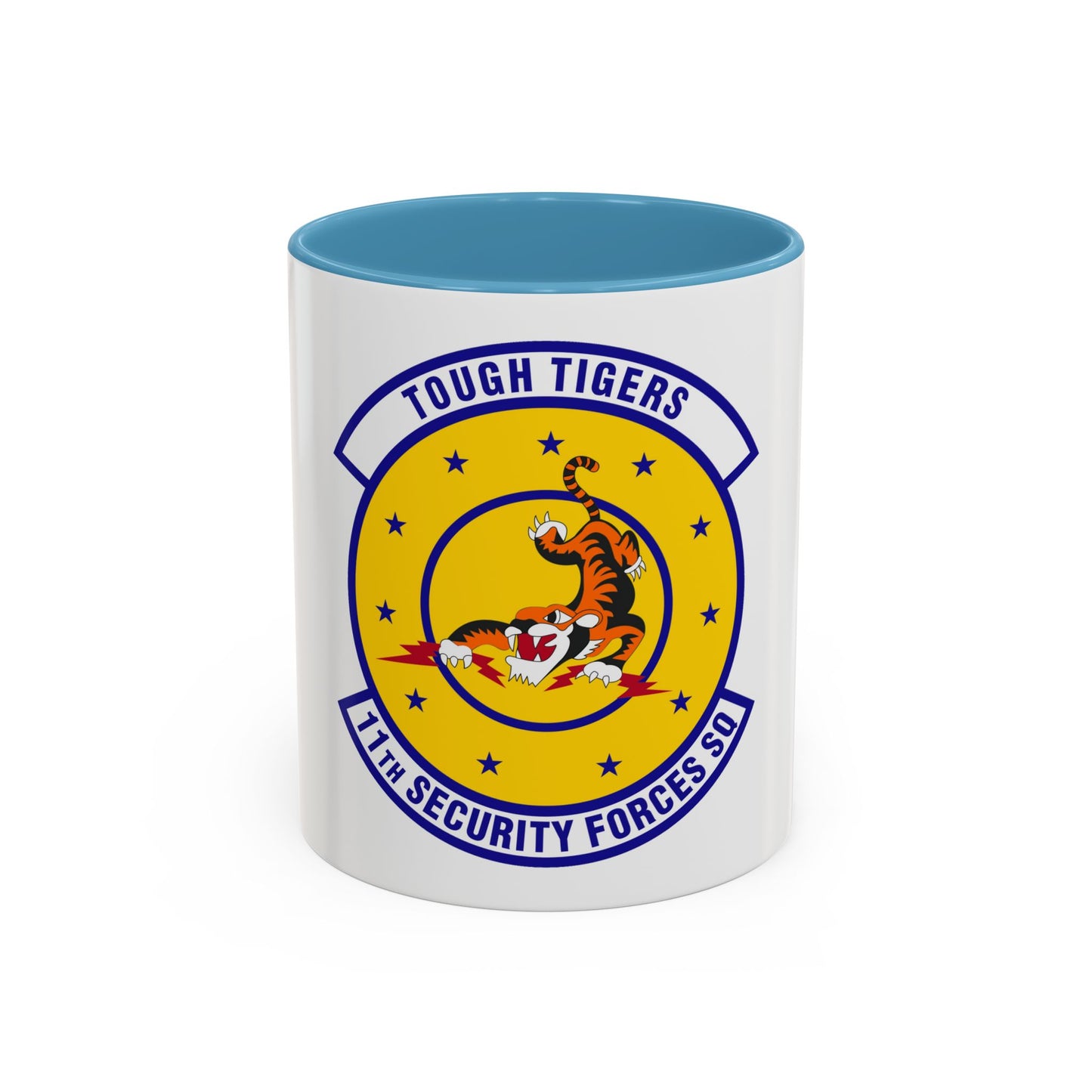 11 Security Forces Squadron USAF (U.S. Air Force) Accent Coffee Mug