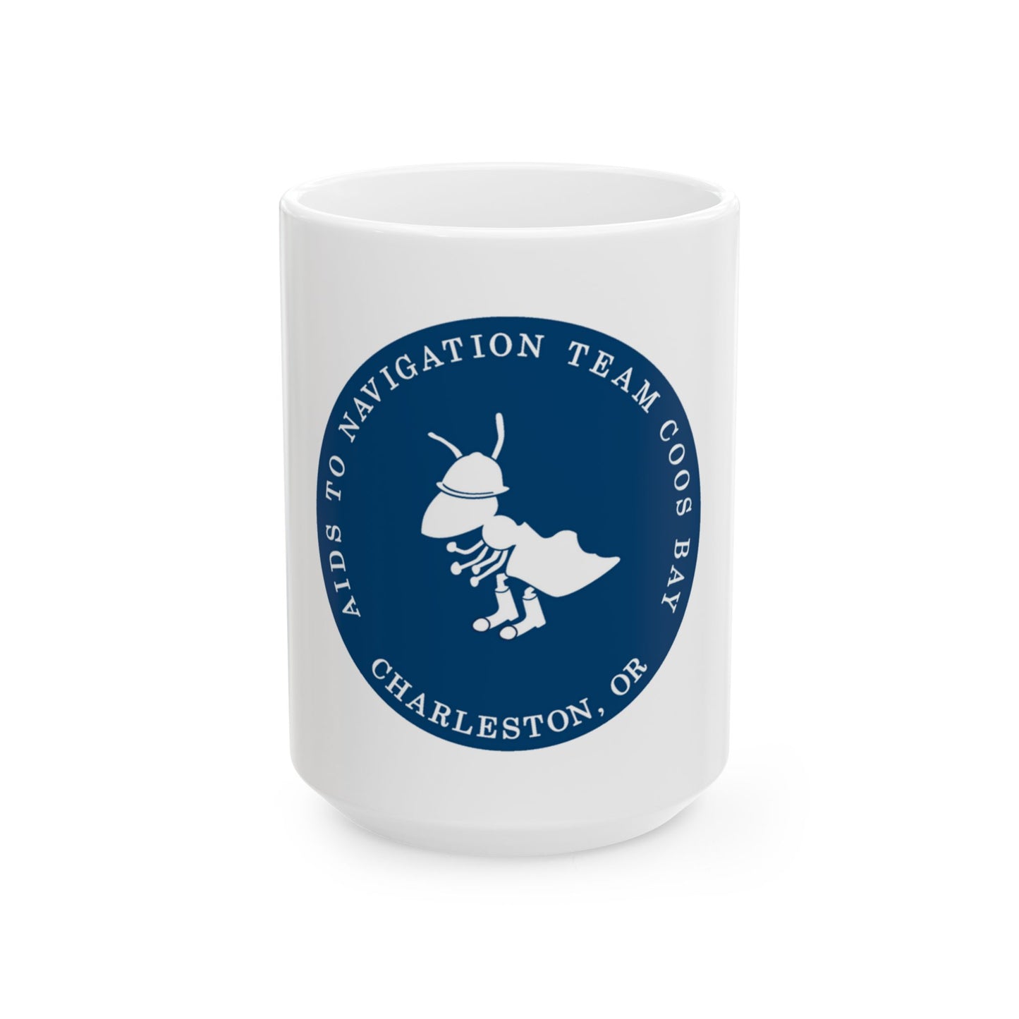 ANT Coos Bay Charleston OR (U.S. Coast Guard) White Coffee Mug
