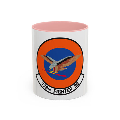 178 Fighter Squadron (U.S. Air Force) Accent Coffee Mug