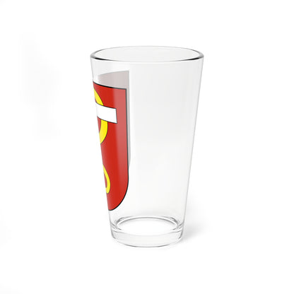 Lachen SZ-blazon (Switzerland) (Coat of Arms) Pint Glass 16oz