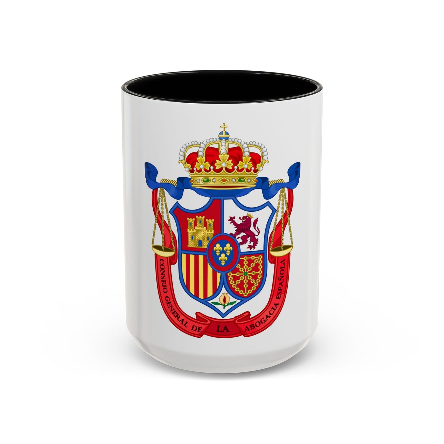 Coat of Arms of the General Council of Spanish Lawyers - Accent Coffee Mug
