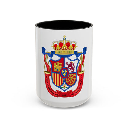 Coat of Arms of the General Council of Spanish Lawyers - Accent Coffee Mug