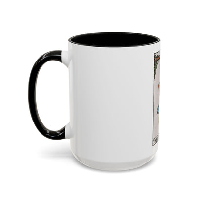 The Hanged Man (Tarot Card) Accent Coffee Mug
