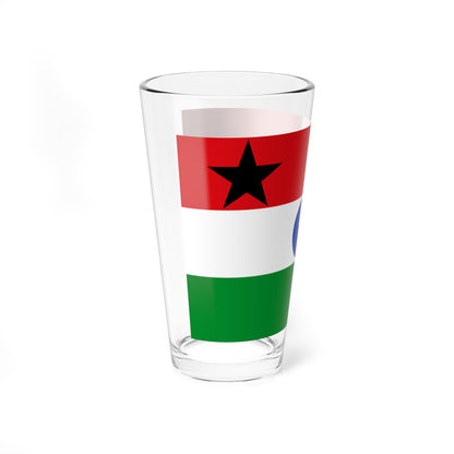 Flag of the Nile Republic (South Sudan) Pint Glass 16oz