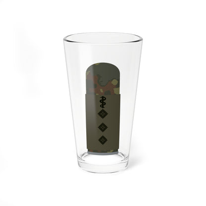 HA OS5 43b Stabsarzt HFlg HMx L (Military Rank) Pint Glass 16oz