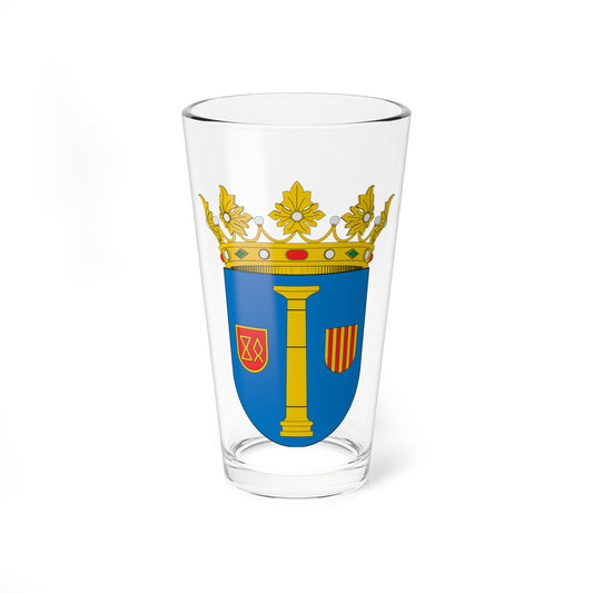 Escudo de Botorrita (Spain) (Coat of Arms) Pint Glass 16oz
