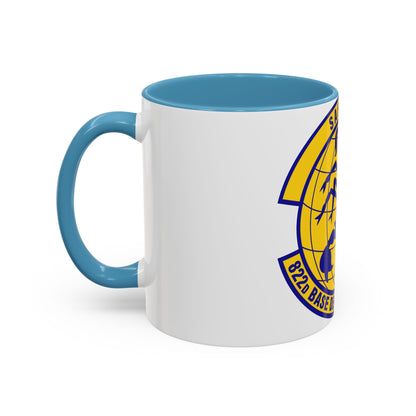 822 Base Defense Squadron ACC (U.S. Air Force) Accent Coffee Mug