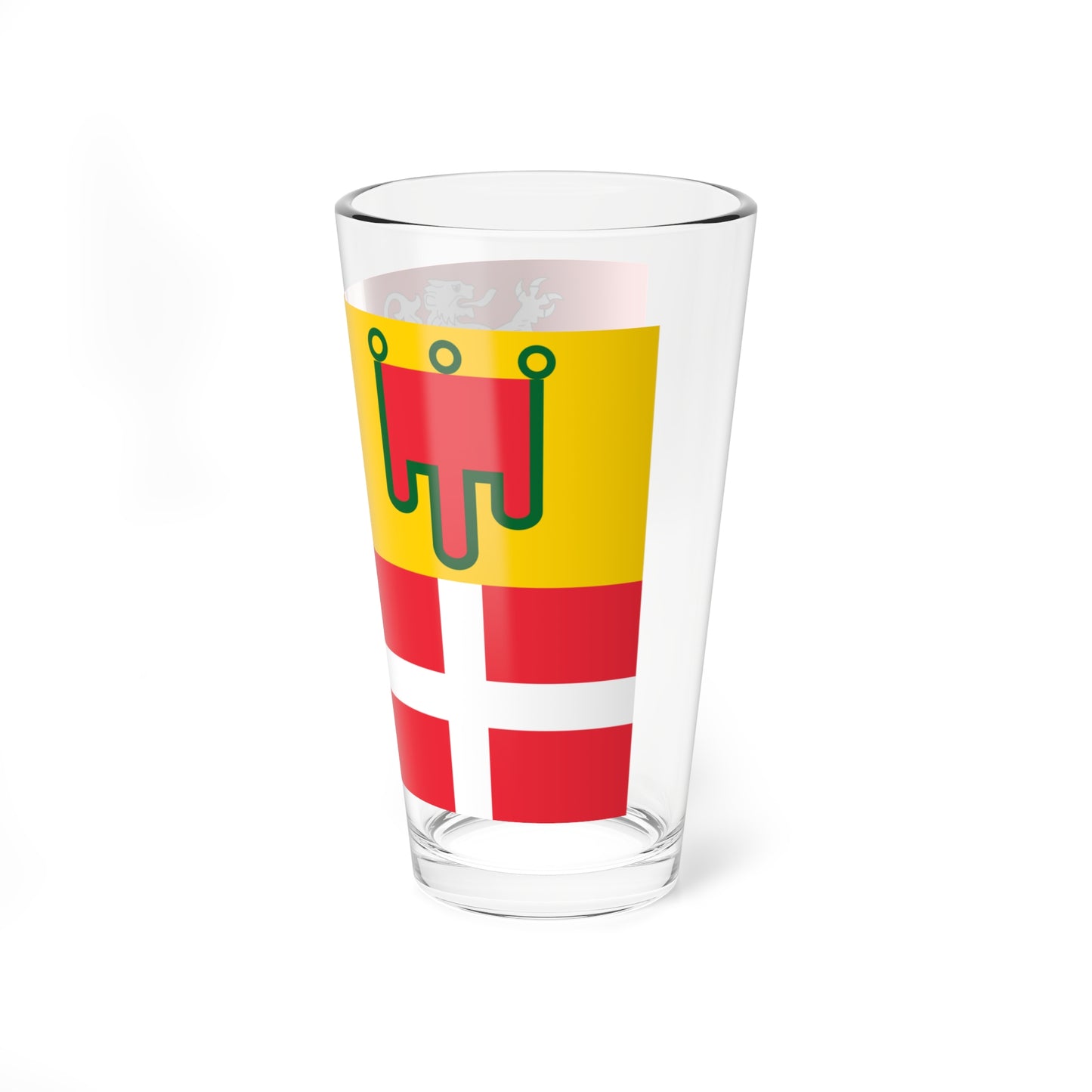 Flag of Auvergne-Rhone-Alpes incorrect (France) Pint Glass 16oz