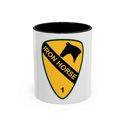 1st Brigade Combat Team 1st Cavalry Division (U.S. Army) Accent Coffee Mug