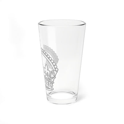 1901 pattern Tudor Crown silver hollow (United Kingdom) (Military Rank) Pint Glass 16oz