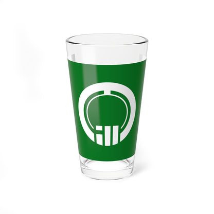 Flag of Imabetsu Aomori (Japan) Pint Glass 16oz