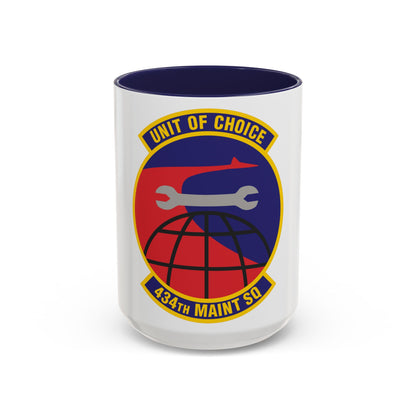 434th Maintenance Squadron (U.S. Air Force) Accent Coffee Mug