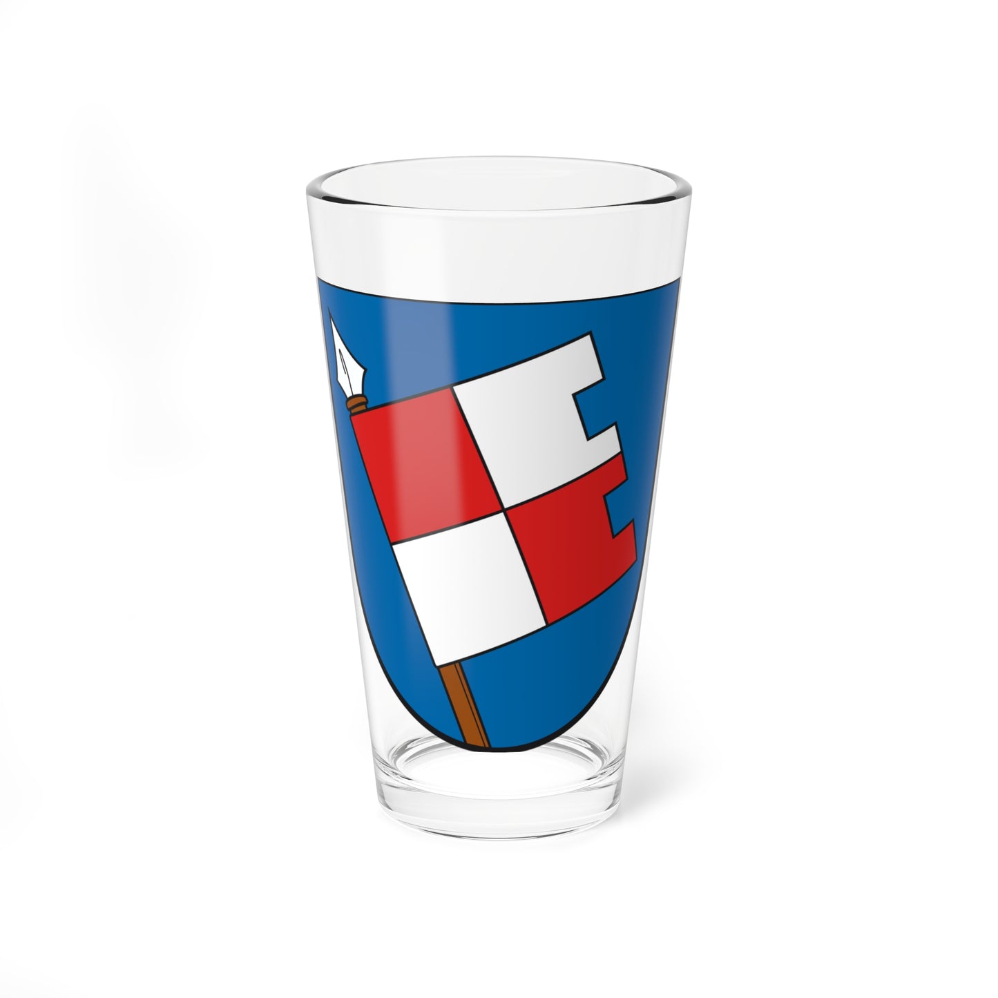 DEU Bad Königshofen COA (Germany) (Coat of Arms) Pint Glass 16oz
