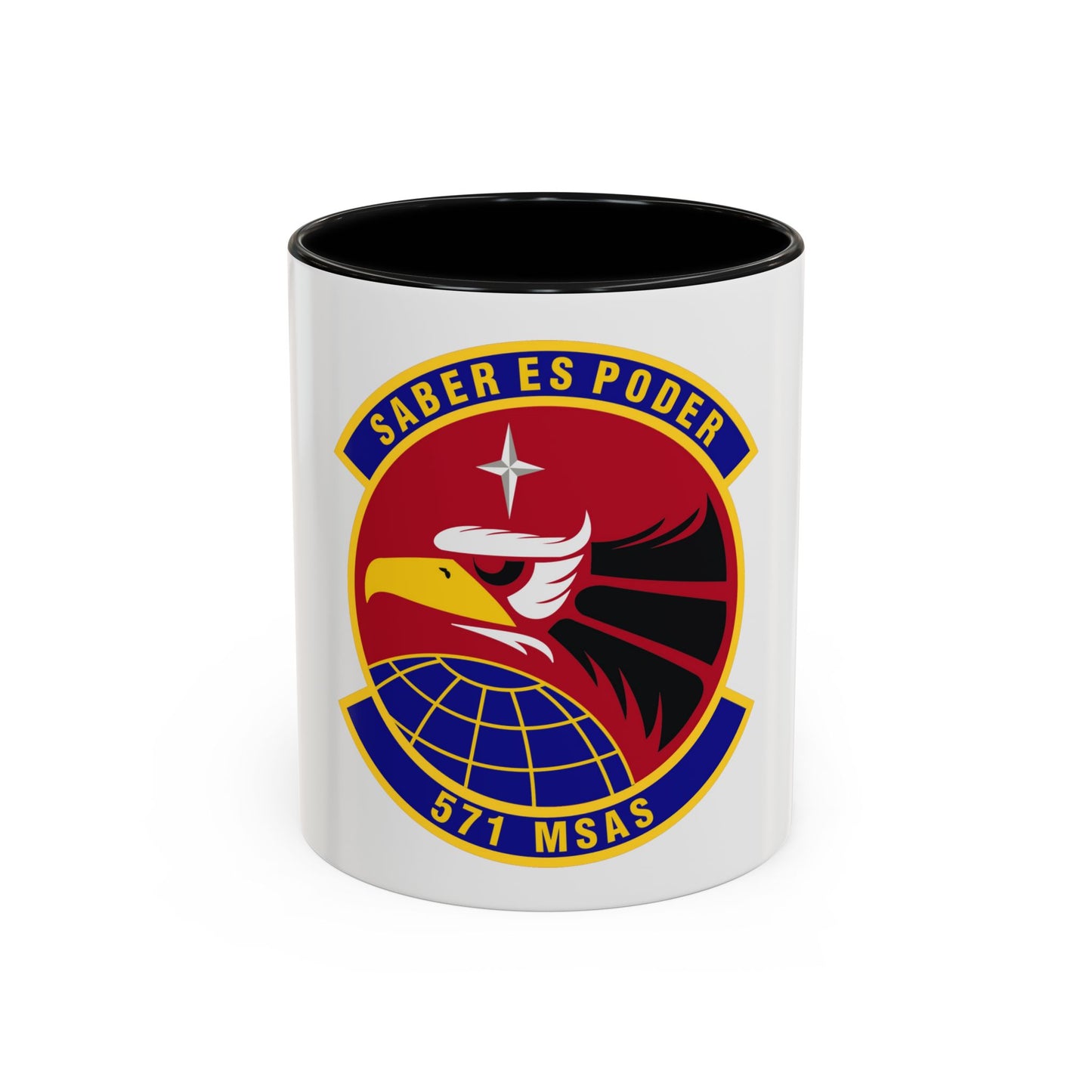 571st Mobility Support Advisory Squadron (U.S. Air Force) Accent Coffee Mug
